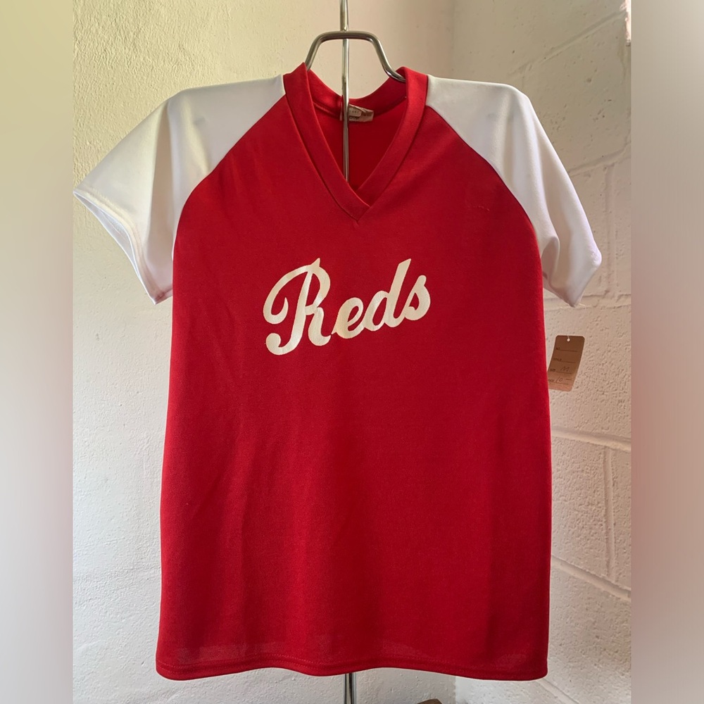 1980s Merrygarden Athletic Wear Reds Jersey for Dahna